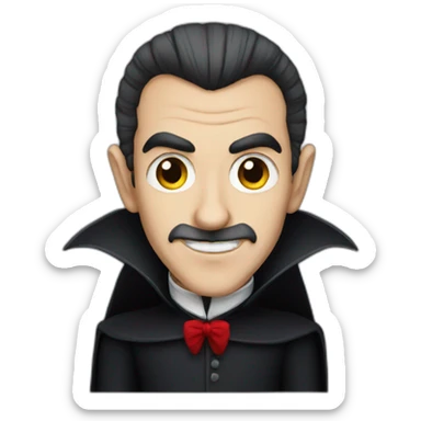 count dracula sticker