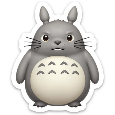 Totoro (iOS style) sticker
