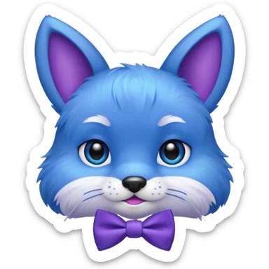 Bonnie(blue) from the Five Nights At Freddy's movie sticker