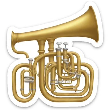 tuba sticker