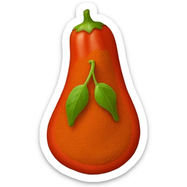 paprika powder sticker