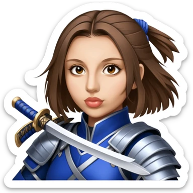 Steadfast Samurai sticker