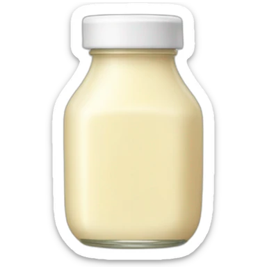 mayonnaise bottle sticker