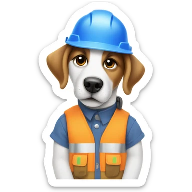 Good dog interior designer sticker