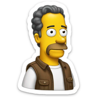 Les. Simpsons sticker