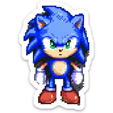 Sonic the Hedgehog sticker