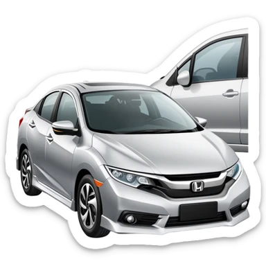 Honda civic sticker