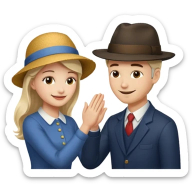 🙋‍♂️🙇‍♀️ sticker