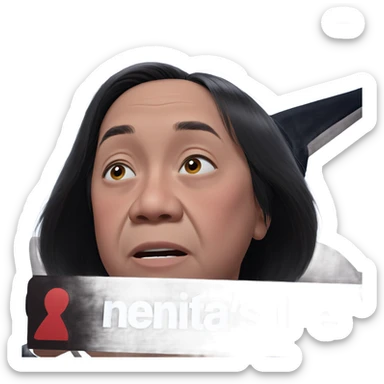 meme of a lone boy sticker