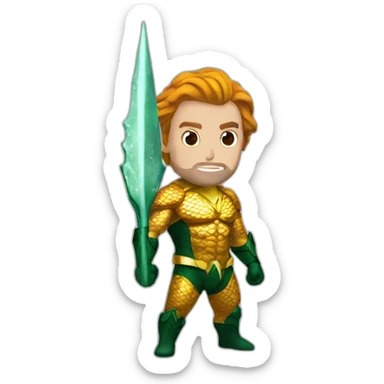 aquaman sticker