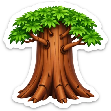 Redwood,Foliage sticker