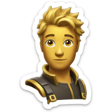 Midas fortnite sticker