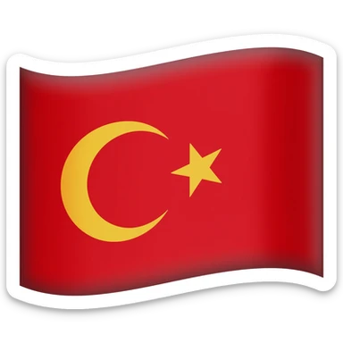 Ottoman Empire emoji flag sticker