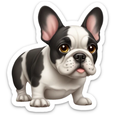 french bulldog sticker