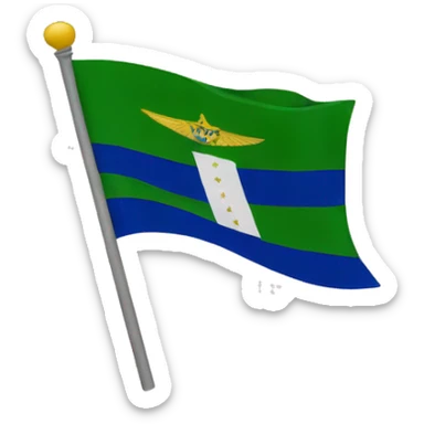 Azores Flag sticker