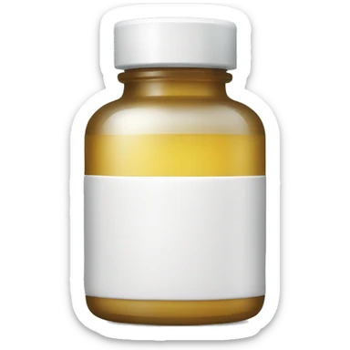pharmacy bottle sticker
