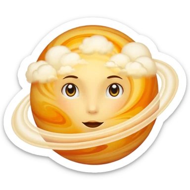 Venus planet sticker