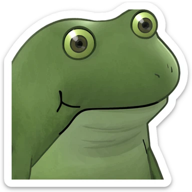 A heart that reads “love you” on it sticker