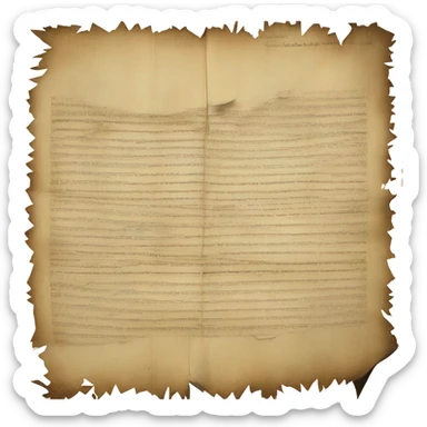 Constitution torn sticker