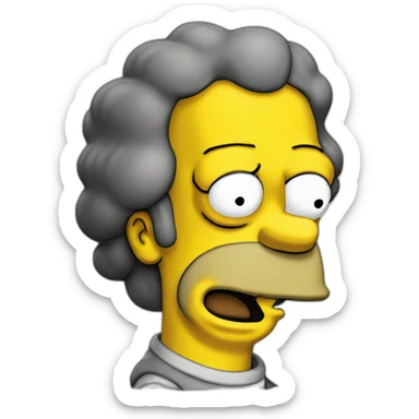 Homersimpson sticker