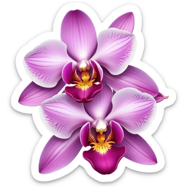 Orquídea sticker