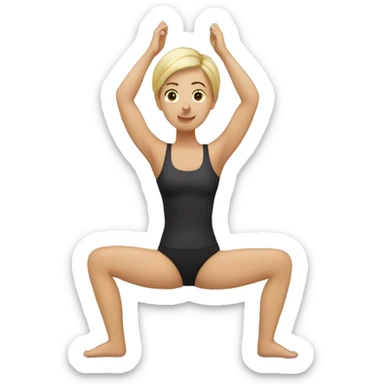 Pilates sticker