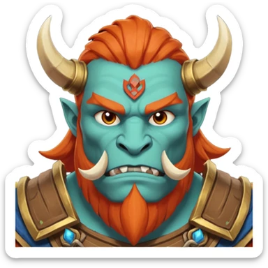 huskar from dota 2 and text above "fak naxuy" sticker