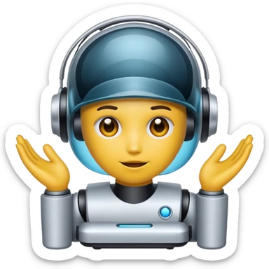 A fat white woman with her legs spread whilst sitting on a white man's face sticker