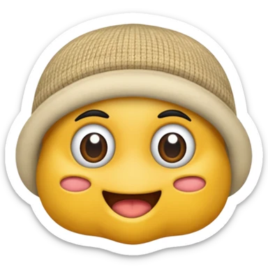 gorro panadero sticker