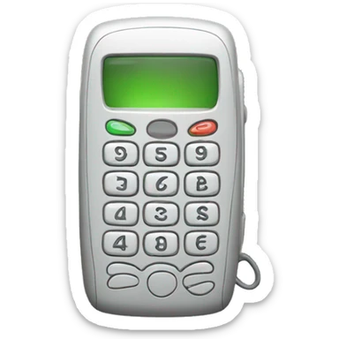 2000s phone sticker