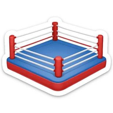 Boxer ring sticker