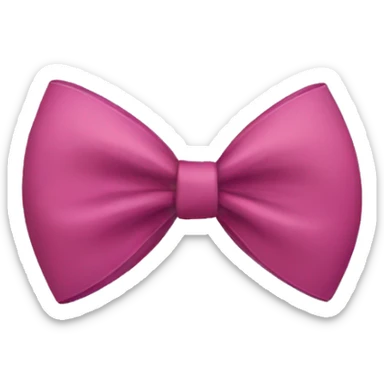 Bow sticker