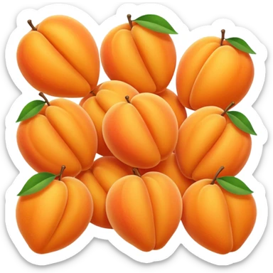 apricot sticker