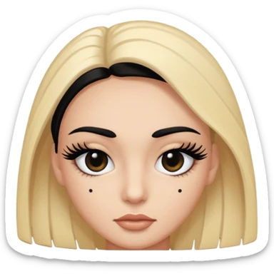 Make again  I want black eye and lash sticker