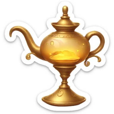 magic lamp emoji sticker
