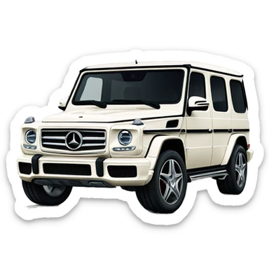 mercedes g class sticker