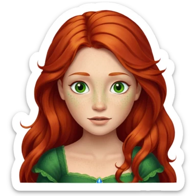 Princess Fiona as a human  sticker