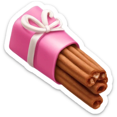 pink box pepero sticker