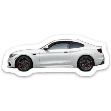 Car photoshoot sticker