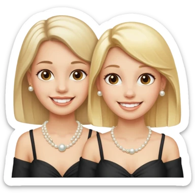 Pearl String Girls sticker