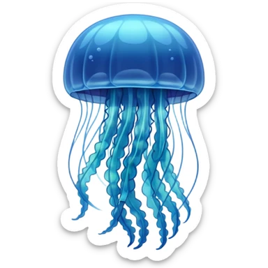 Jellyfish sticker