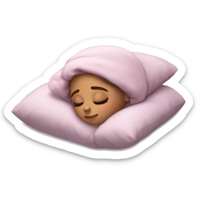 Ariana Grande sleeping sticker