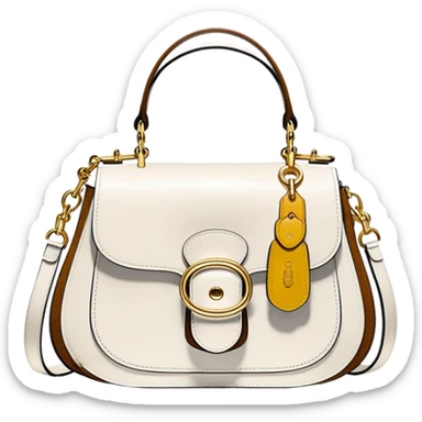 coach tabby bag sticker