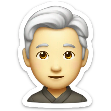 mister chao Chinese sticker