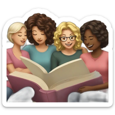 book club sticker