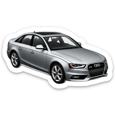 Audi A4 sticker
