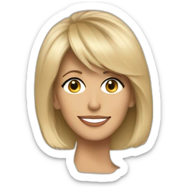 Brigitte Macron sticker