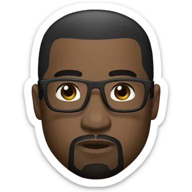 kanye iphone bitmoji sticker