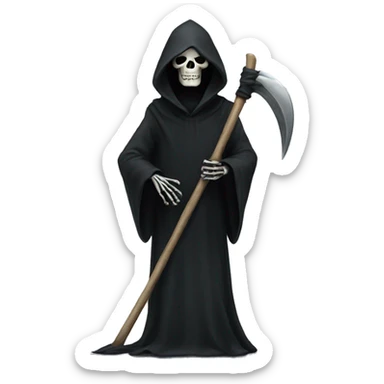 Grim reaper sticker