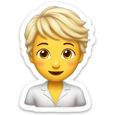 bisous de bonne nuit sticker